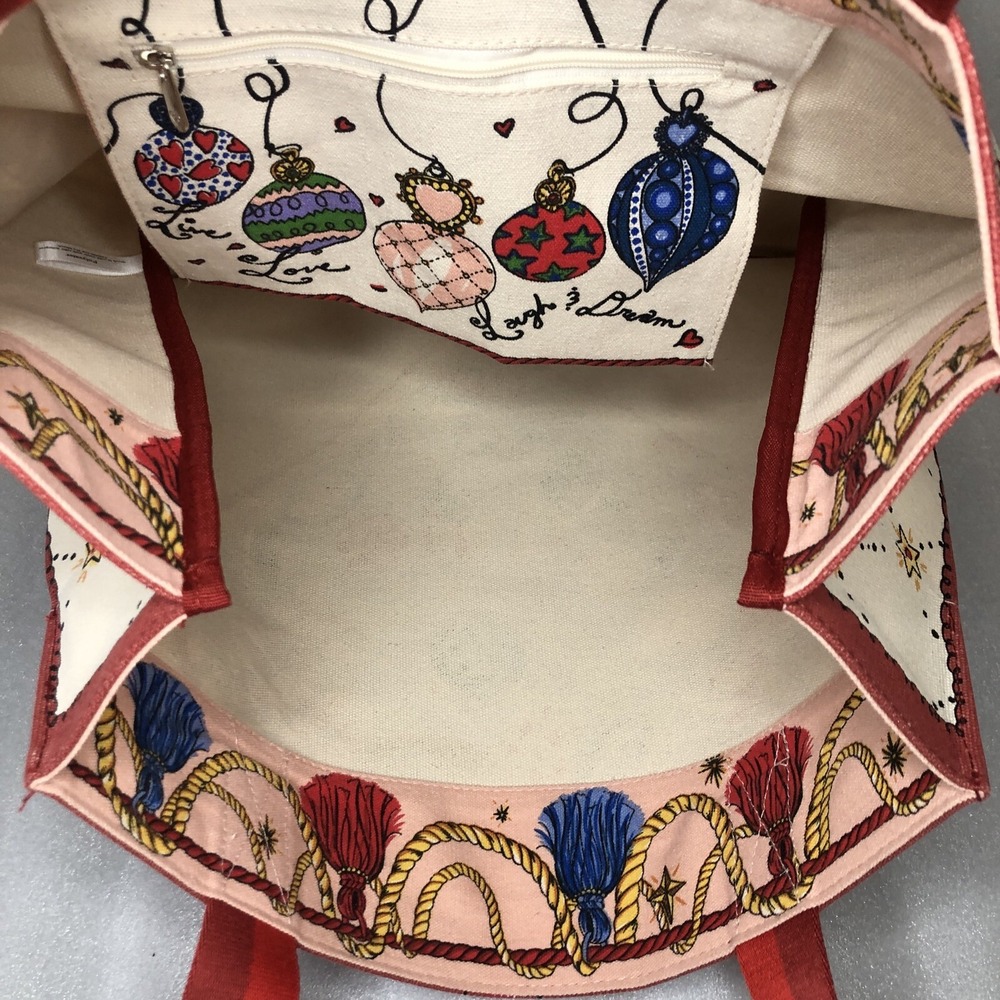 BRIGHTON Celebrate Holiday Tote New With Tags Retails for $150 - Picture 13 of 16